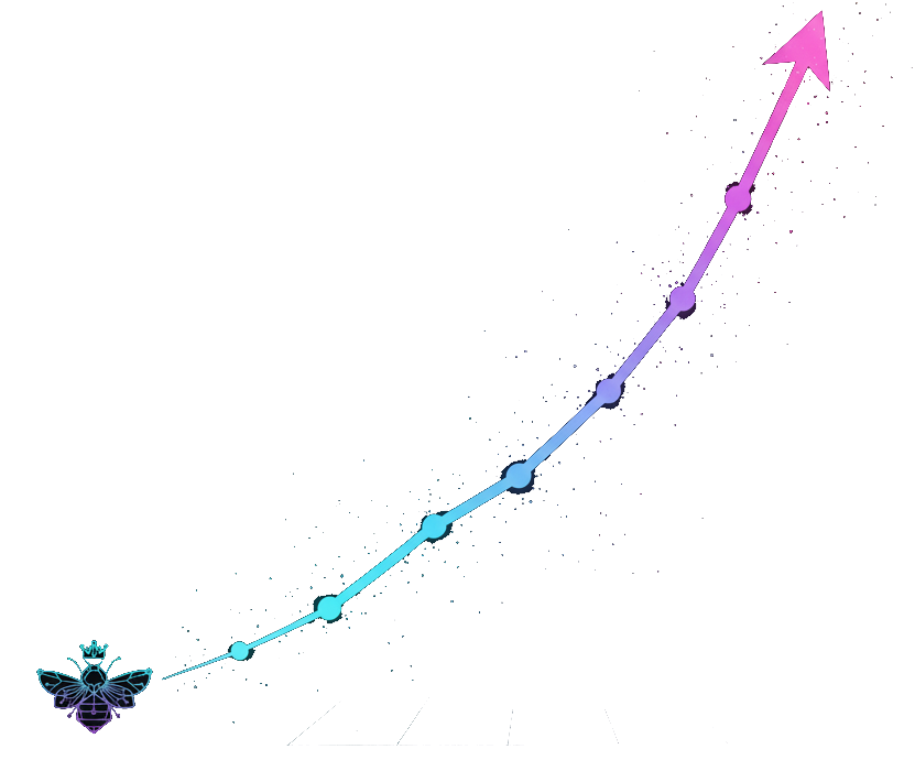 Apisy growth chart — authority compounding week after week